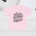 Empowering Women's Quote Unisex Heavy Cotton Tee - 'She Overcame Everything' - GULLYDESIGN