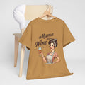 Mama Needs Wine Unisex Heavy Cotton Tee - Fun and Playful Gift for Wine Lovers - GULLYDESIGN