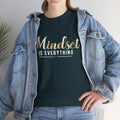 Mindset Unisex Heavy Cotton Tee - Inspirational T-Shirt for Positive Thinking - GULLYDESIGN