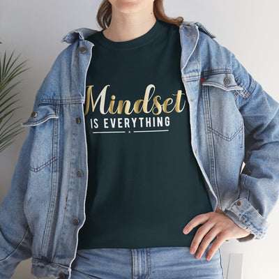 Mindset Unisex Heavy Cotton Tee - Inspirational T-Shirt for Positive Thinking