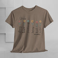 Inspirational Mom Heavy Cotton Tee - Strong, Brave, Kind, Beautiful Design - GULLYDESIGN