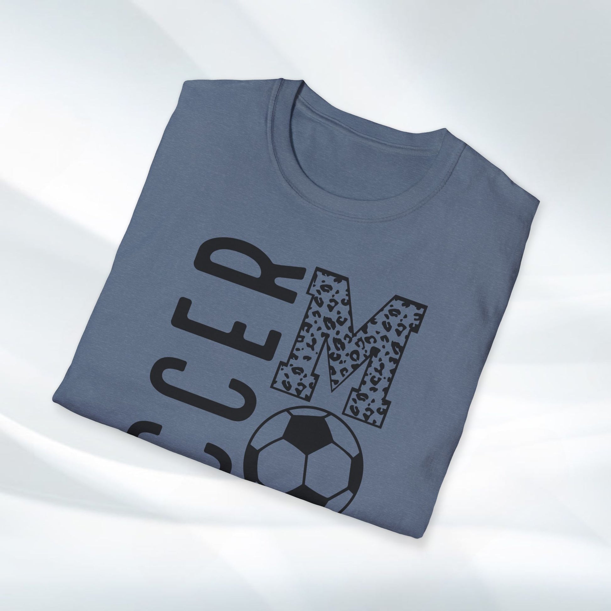 Soccer Mom Unisex Softstyle T-Shirt - Perfect Gift for Sporty Moms - GULLYDESIGN
