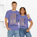 Personalized Unisex Heavy Cotton Tee - Custom Name & Age Design - GULLYDESIGN