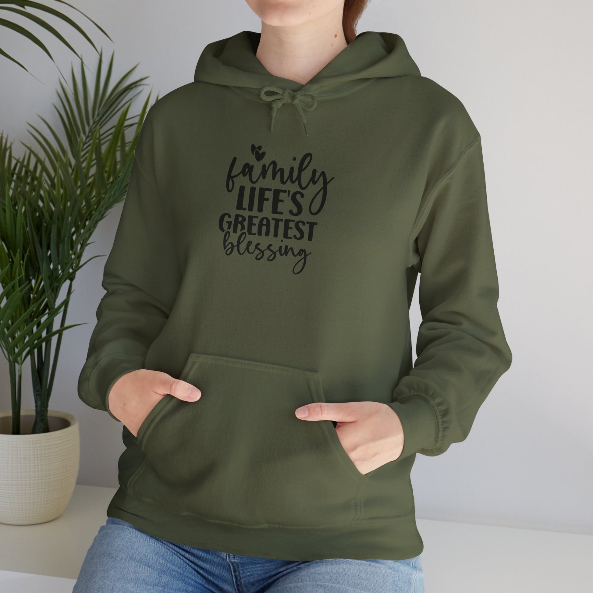 Family Life's Greatest Blessing Hoodie - Unisex - GULLYDESIGN