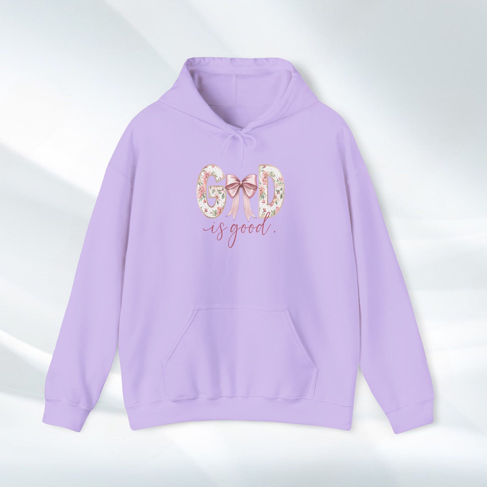 Inspirational God is Good Hoodie - Unisex Heavy Blend™ Sweatshirt - GULLYDESIGN