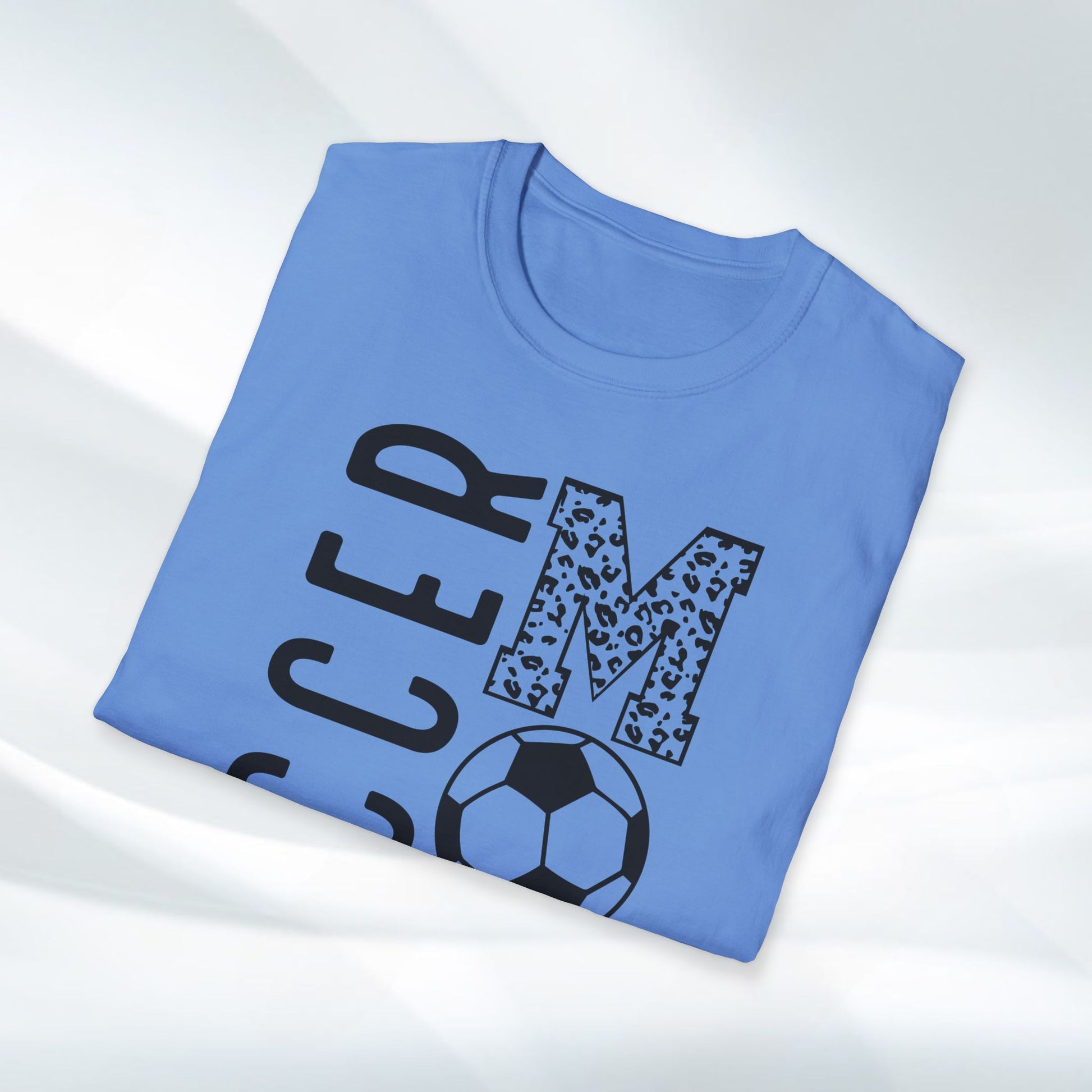 Soccer Mom Unisex Softstyle T-Shirt - Perfect Gift for Sporty Moms - GULLYDESIGN