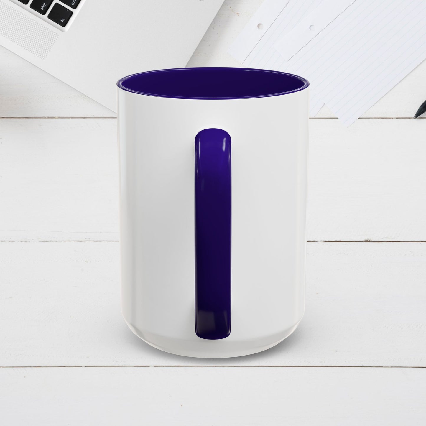Inspirational Coffee Mug - "Be Real Not Perfect" - Colorful 11oz & 15oz Designs - GULLYDESIGN