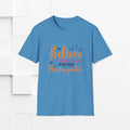 Unisex Softstyle T-Shirt - 'Believe in Yourself and You Will Be Unstoppable' Inspirational Tee - GULLYDESIGN