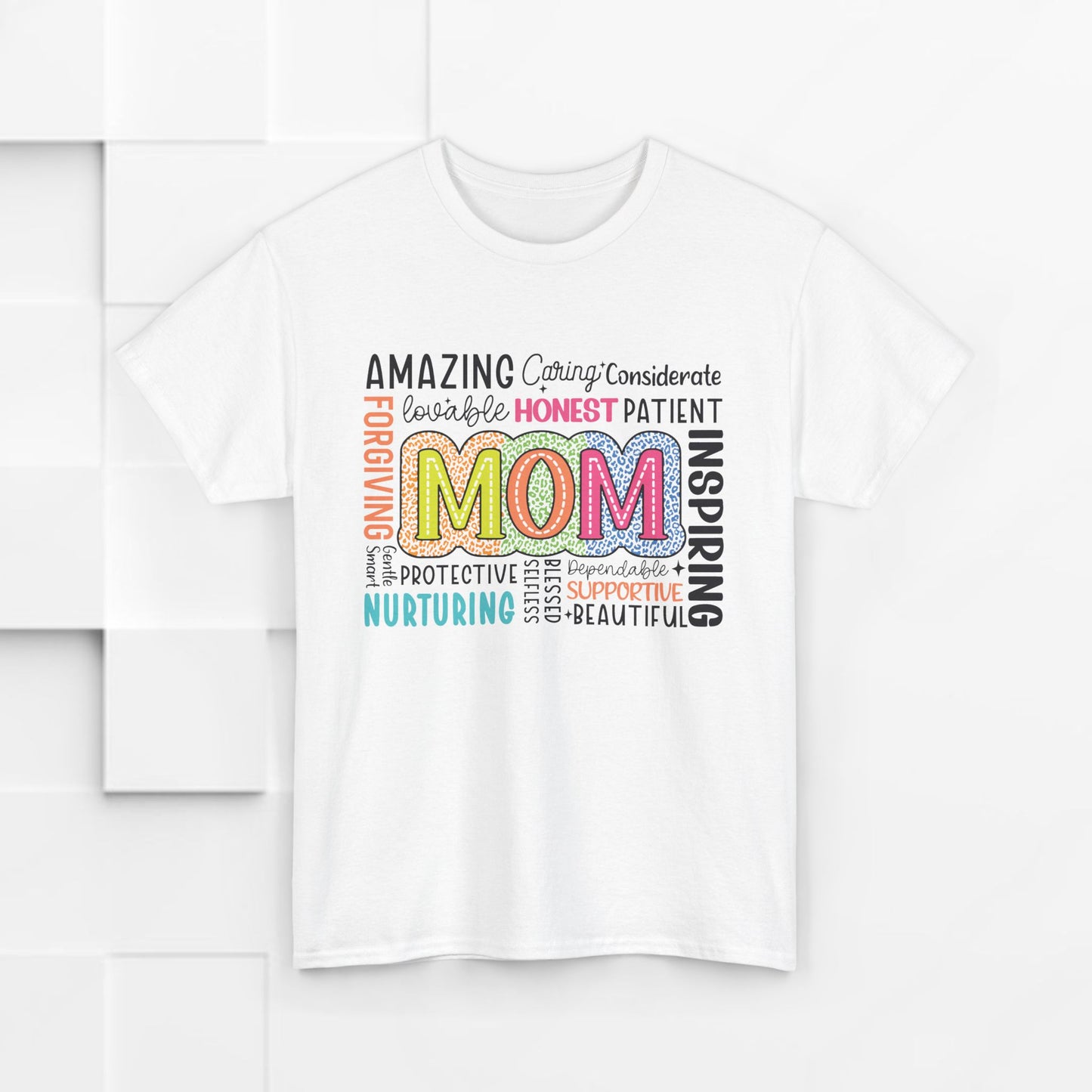 Inspiring Mom Tribute Unisex Heavy Cotton Tee