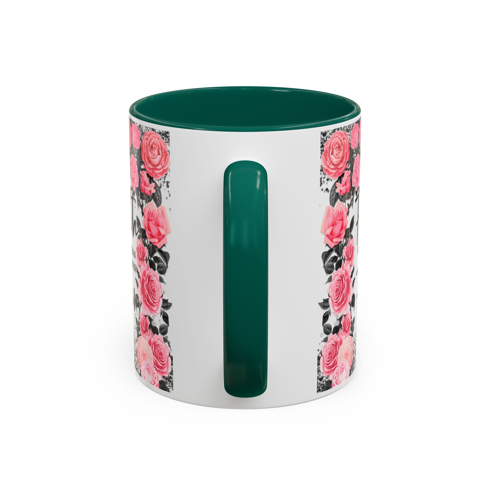Colorful Floral Faith Mugs - Inspirational Coffee Cups for Home & Gifts - GULLYDESIGN