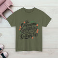 Empowering Women's Quote Unisex Heavy Cotton Tee - 'She Overcame Everything' - GULLYDESIGN