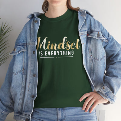 Mindset Unisex Heavy Cotton Tee - Inspirational T-Shirt for Positive Thinking