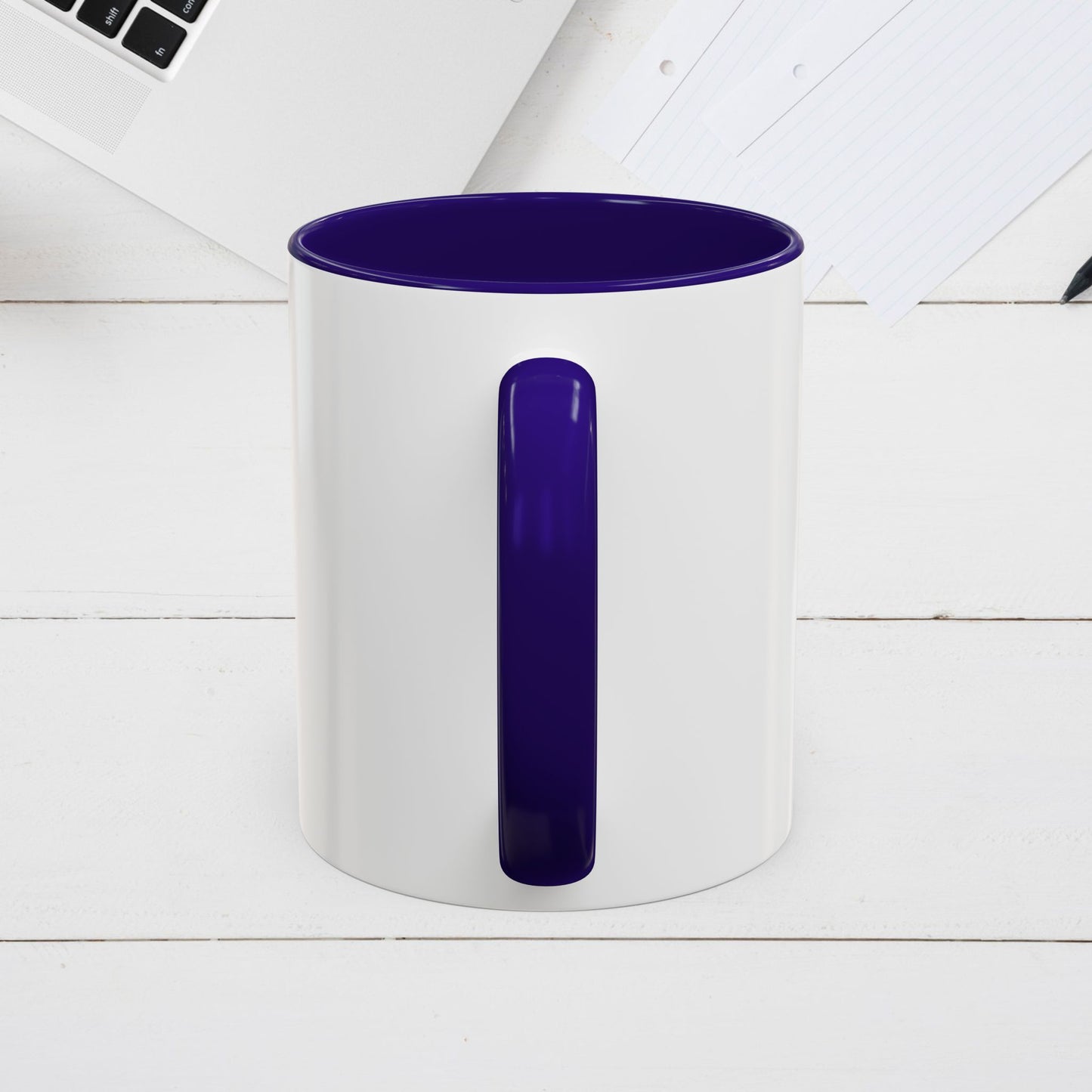 Inspirational Coffee Mug - "Be Real Not Perfect" - Colorful 11oz & 15oz Designs - GULLYDESIGN