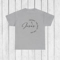 Faith-Inspired Unisex Heavy Cotton Tee - 'The Way, The Truth, The Life' - GULLYDESIGN
