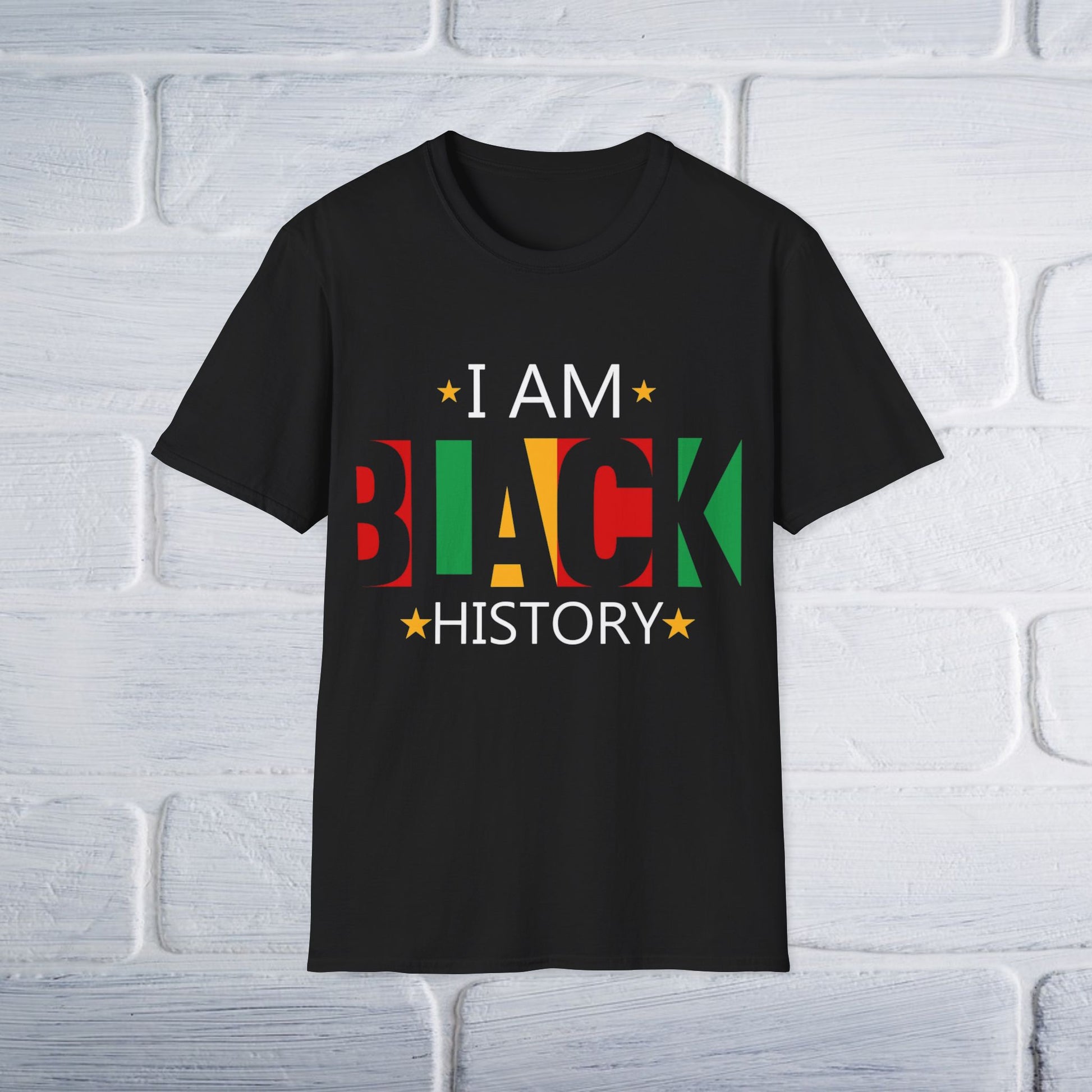 Black History Unisex T-Shirt - I Am BLACK History - GULLYDESIGN