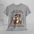 Just a Mom Unisex Heavy Cotton Tee - Funny Mom Shirt for Mother's Day - GULLYDESIGN