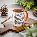 Inspirational Desert Scene Mug - 11oz & 15oz Colorful Coffee Cup for Faith & Encouragement - GULLYDESIGN