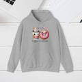 Cute Coffee & Donut Hoodie - You're the Coffee to My Donut Sweatshirt - GULLYDESIGN
