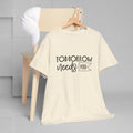 Inspirational Unisex Heavy Cotton Tee - 'Tomorrow Needs You' - GULLYDESIGN