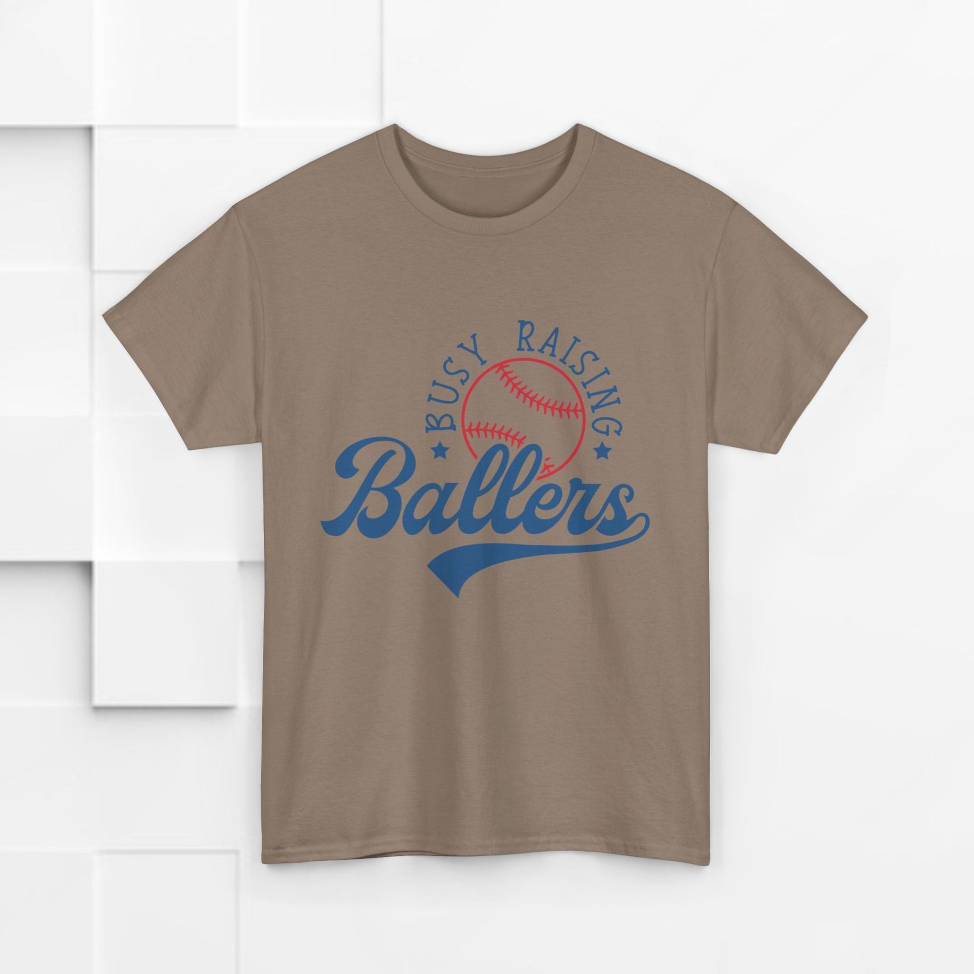 Busy Raising Ballers Unisex Heavy Cotton Tee - GULLYDESIGN