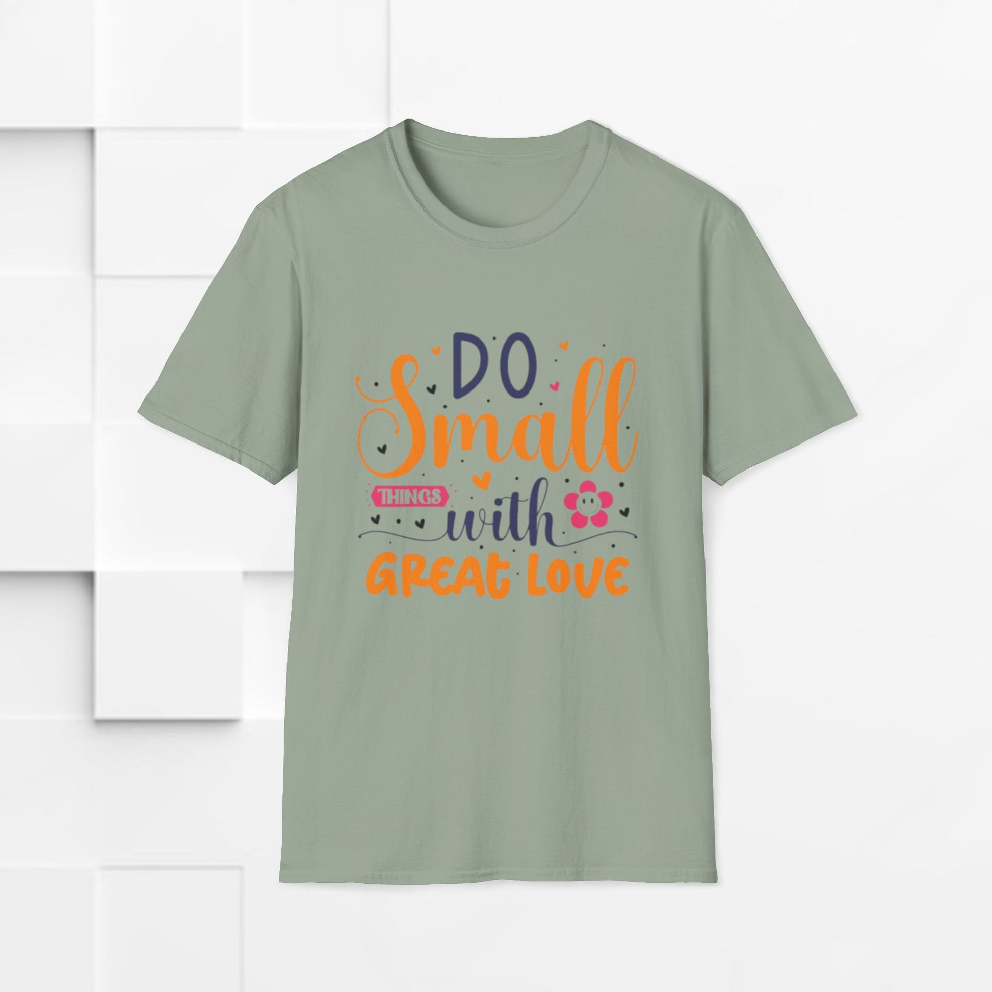 Do Small Things With Great Love Inspirational Tee - GULLYDESIGN