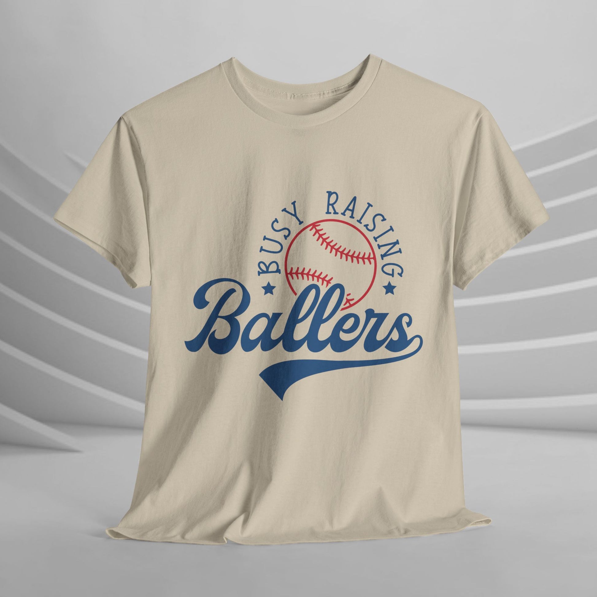 Busy Raising Ballers Unisex Heavy Cotton Tee - GULLYDESIGN
