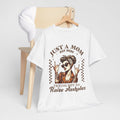 Just a Mom Unisex Heavy Cotton Tee - Funny Mom Shirt for Mother's Day - GULLYDESIGN