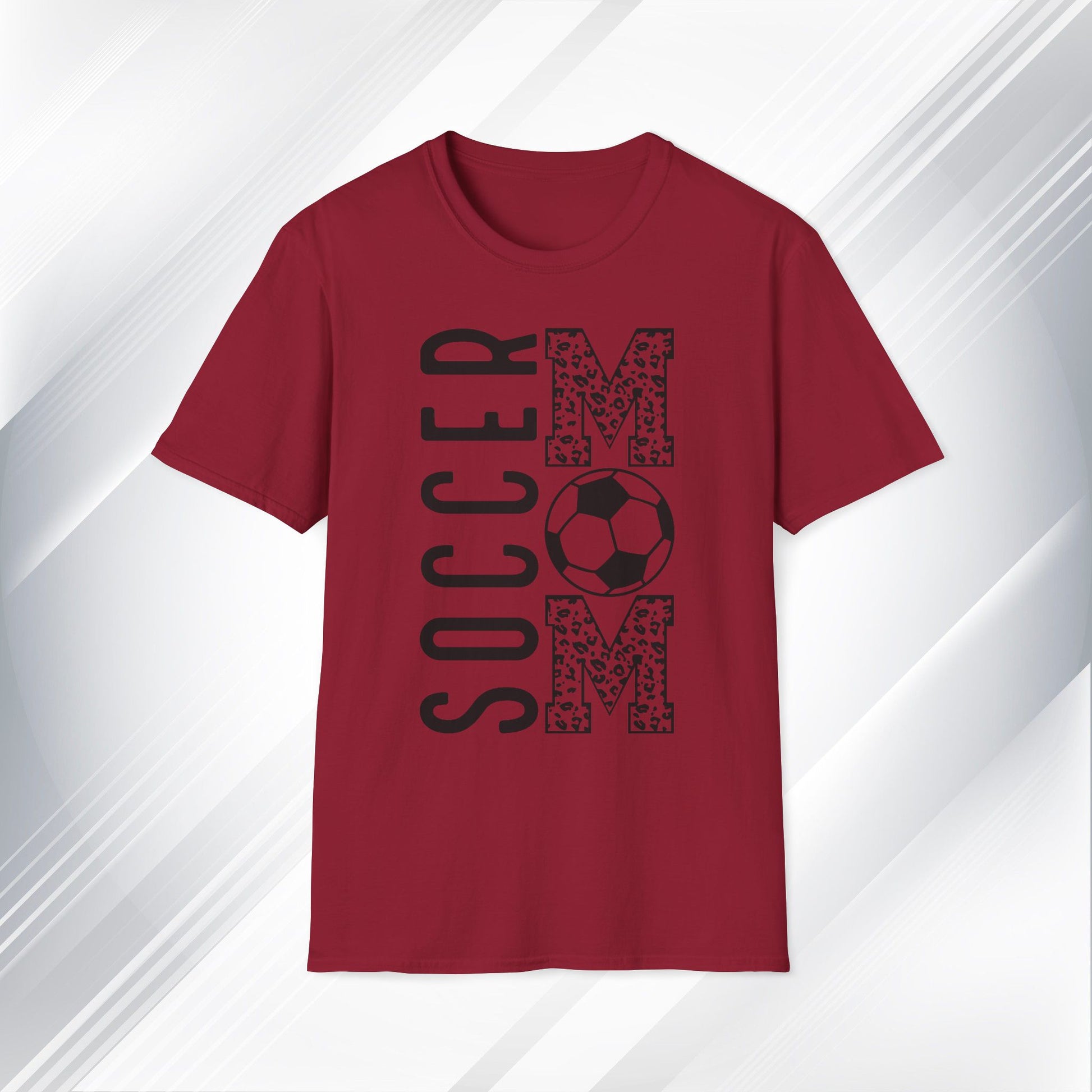 Soccer Mom Unisex Softstyle T-Shirt - Perfect Gift for Sporty Moms - GULLYDESIGN