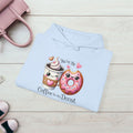 Cute Coffee & Donut Hoodie - You're the Coffee to My Donut Sweatshirt - GULLYDESIGN