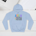 Unisex College Hoodie - Autism Awareness 