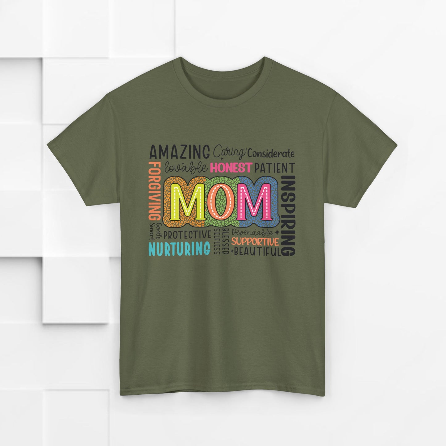 Inspiring Mom Tribute Unisex Heavy Cotton Tee