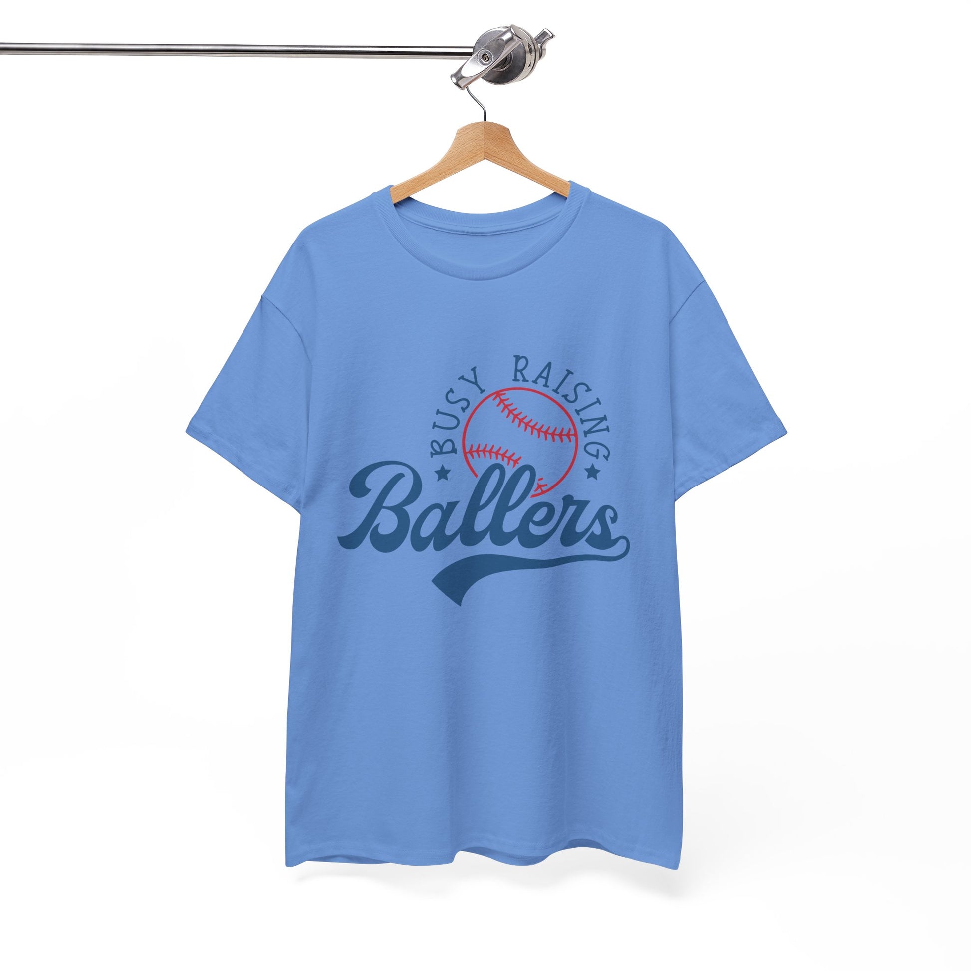 Busy Raising Ballers Unisex Heavy Cotton Tee - GULLYDESIGN