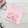 Inspirational Unisex Softstyle T-Shirt - 'Don't Look Back You're Not Going That Way' - Motivational Apparel for Everyday Wear - GULLYDESIGN