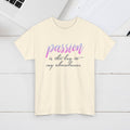 Passion is the Key Unisex Heavy Cotton Tee - Motivational T-Shirt for Inspiration and Abundance - GULLYDESIGN