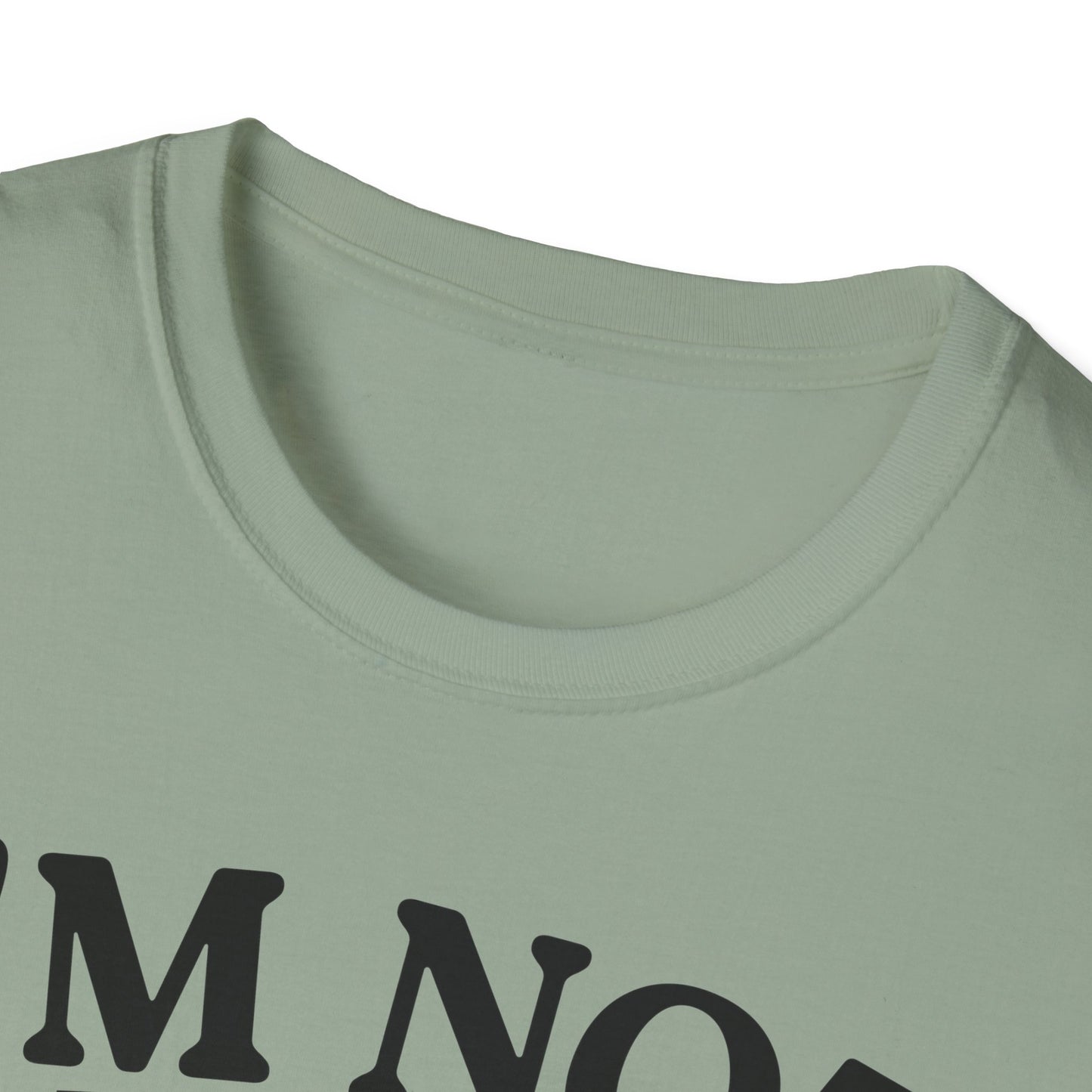 I'm Not Rude Unisex Softstyle T-Shirt – Honest Statement Tee for Fun Encounters