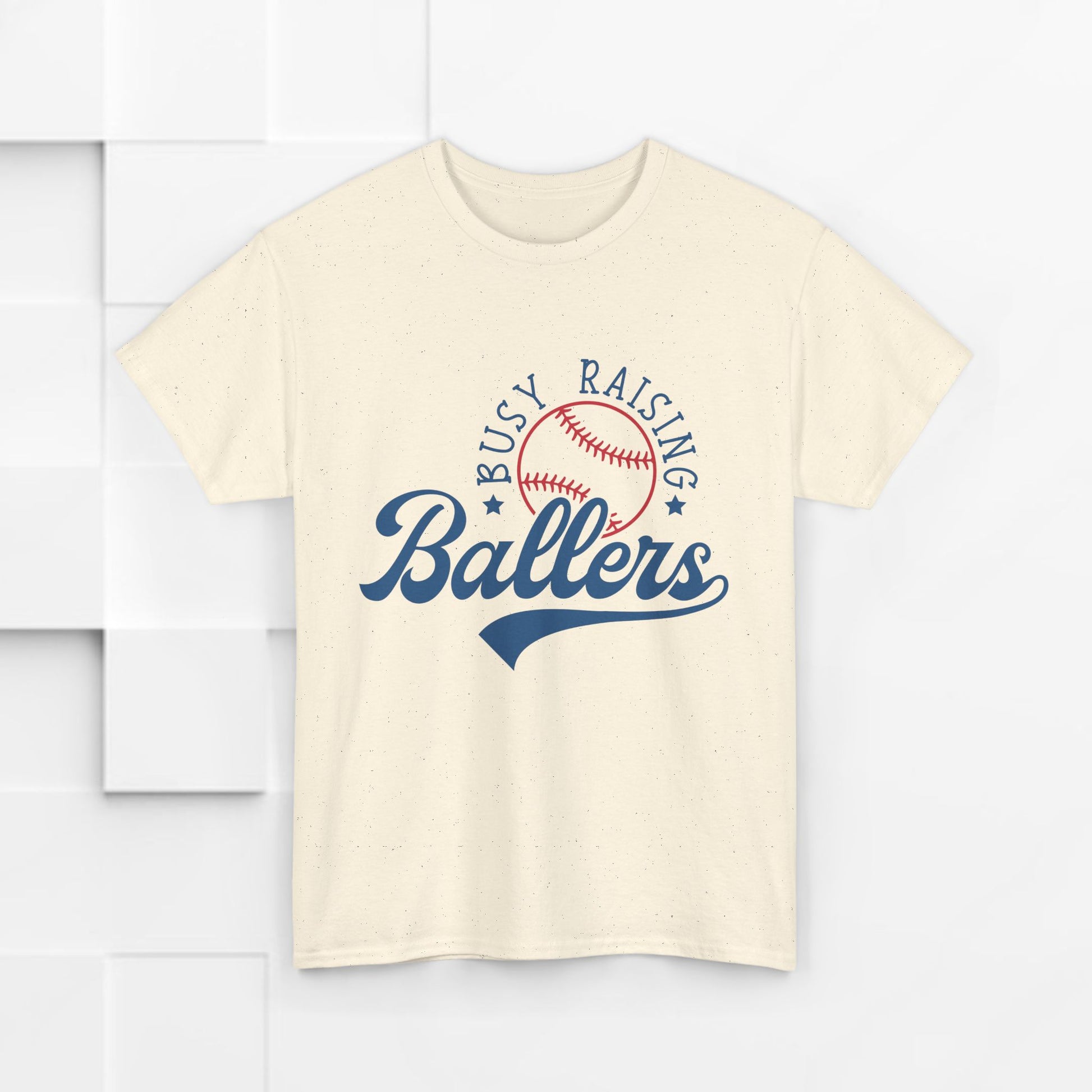 Busy Raising Ballers Unisex Heavy Cotton Tee - GULLYDESIGN
