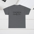 Inspirational Unisex Heavy Cotton Tee - 'Tomorrow Needs You' - GULLYDESIGN