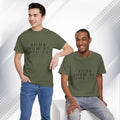 Inspirational Unisex Heavy Cotton Tee - 'Oh How He Loves Us' John 4:10 - GULLYDESIGN