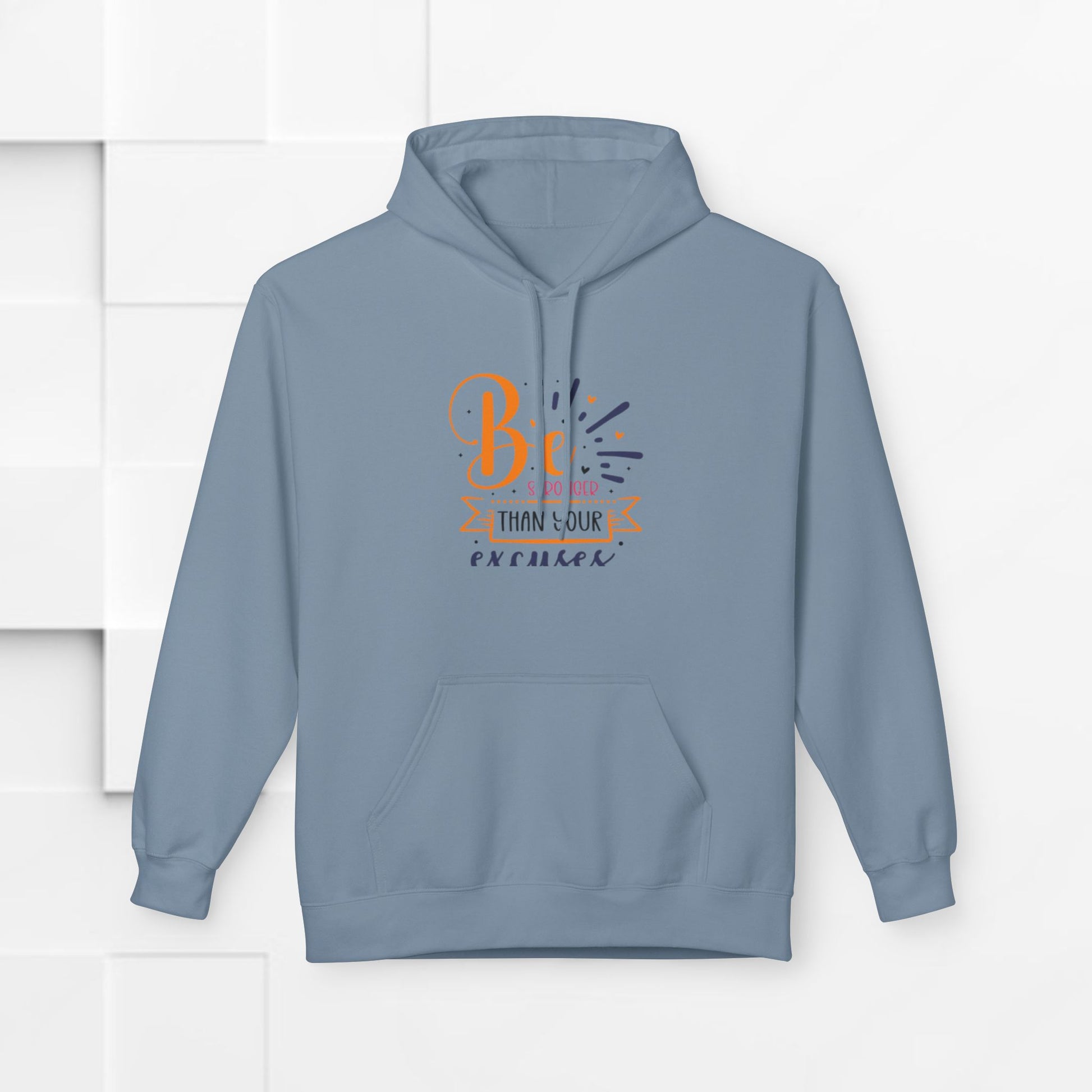 Be Brighter Than Your Excuses Unisex Hoodie - GULLYDESIGN