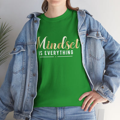 Mindset Unisex Heavy Cotton Tee - Inspirational T-Shirt for Positive Thinking