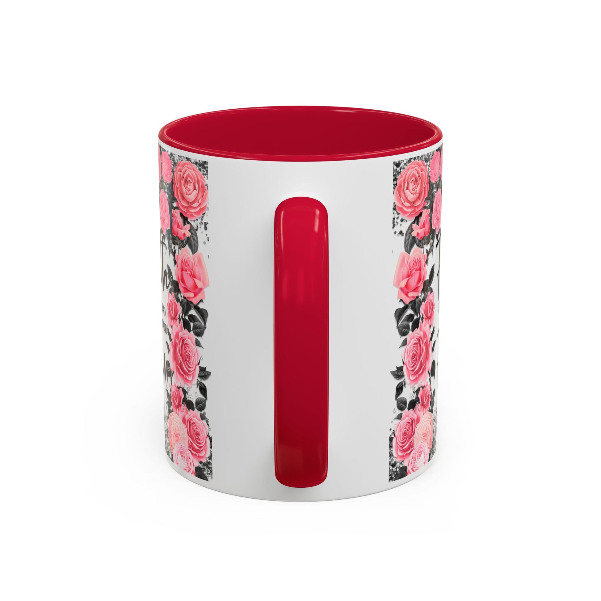 Colorful Floral Faith Mugs - Inspirational Coffee Cups for Home & Gifts - GULLYDESIGN