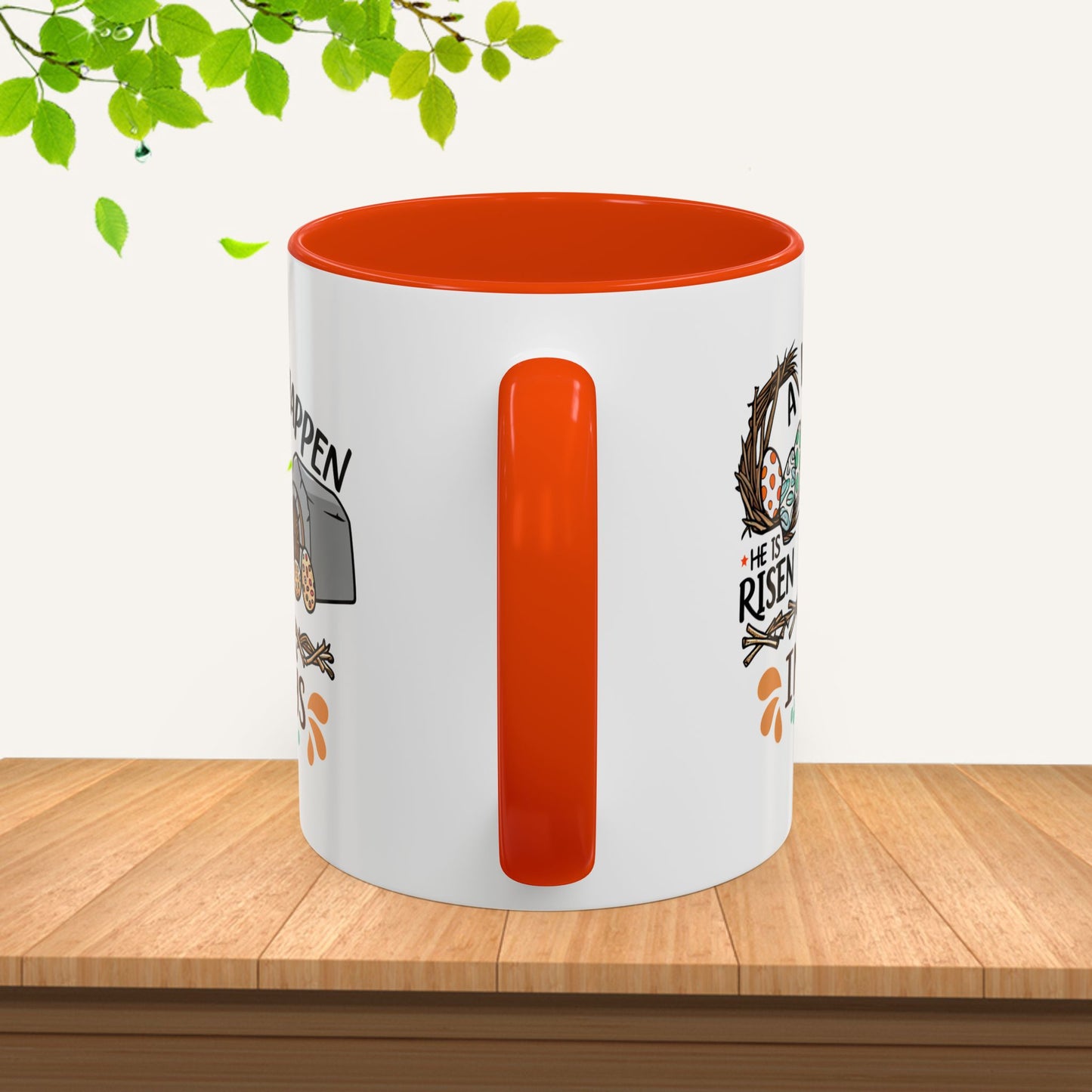 Inspirational Easter Mug - "A Lot Can Happen in 3 Days" - Colorful 11oz & 15oz Coffee Cup - GULLYDESIGN