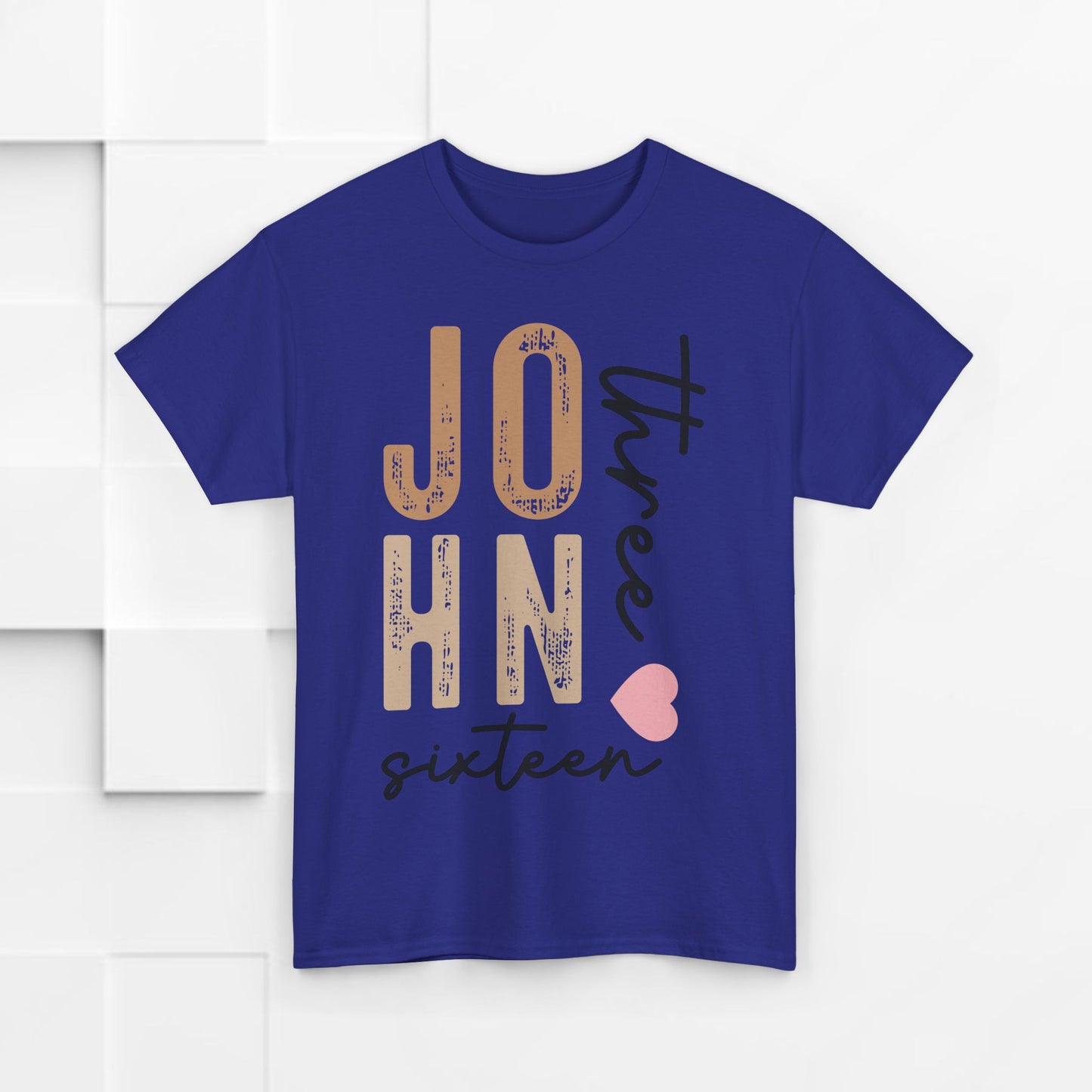 Personalized Unisex Heavy Cotton Tee - Custom Name & Age Design