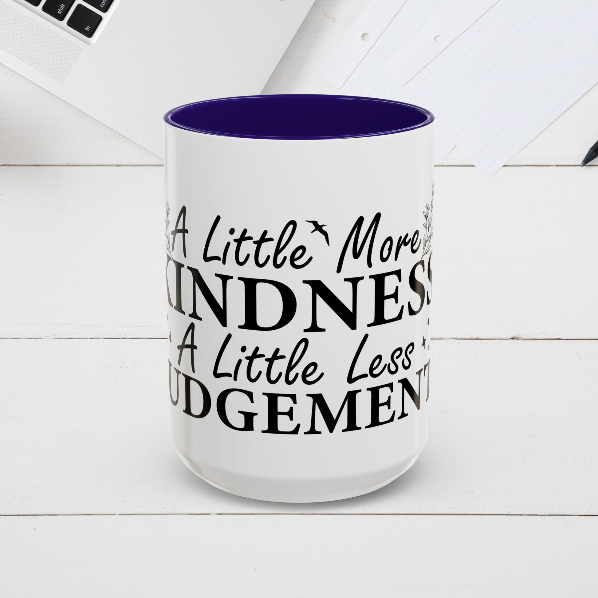 Inspirational Kindness Coffee Mug - 11oz & 15oz - GULLYDESIGN