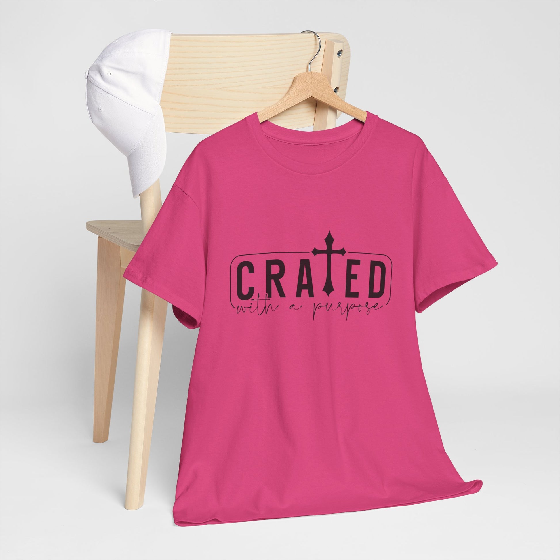 Unisex Heavy Cotton Tee - Grated with a Purpose Graphic Tee - GULLYDESIGN