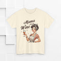 Mama Needs Wine Unisex Heavy Cotton Tee - Fun and Playful Gift for Wine Lovers - GULLYDESIGN