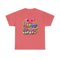 Happy Easter Unisex Heavy Cotton Tee - Fun & Festive Spring Shirt - GULLYDESIGN