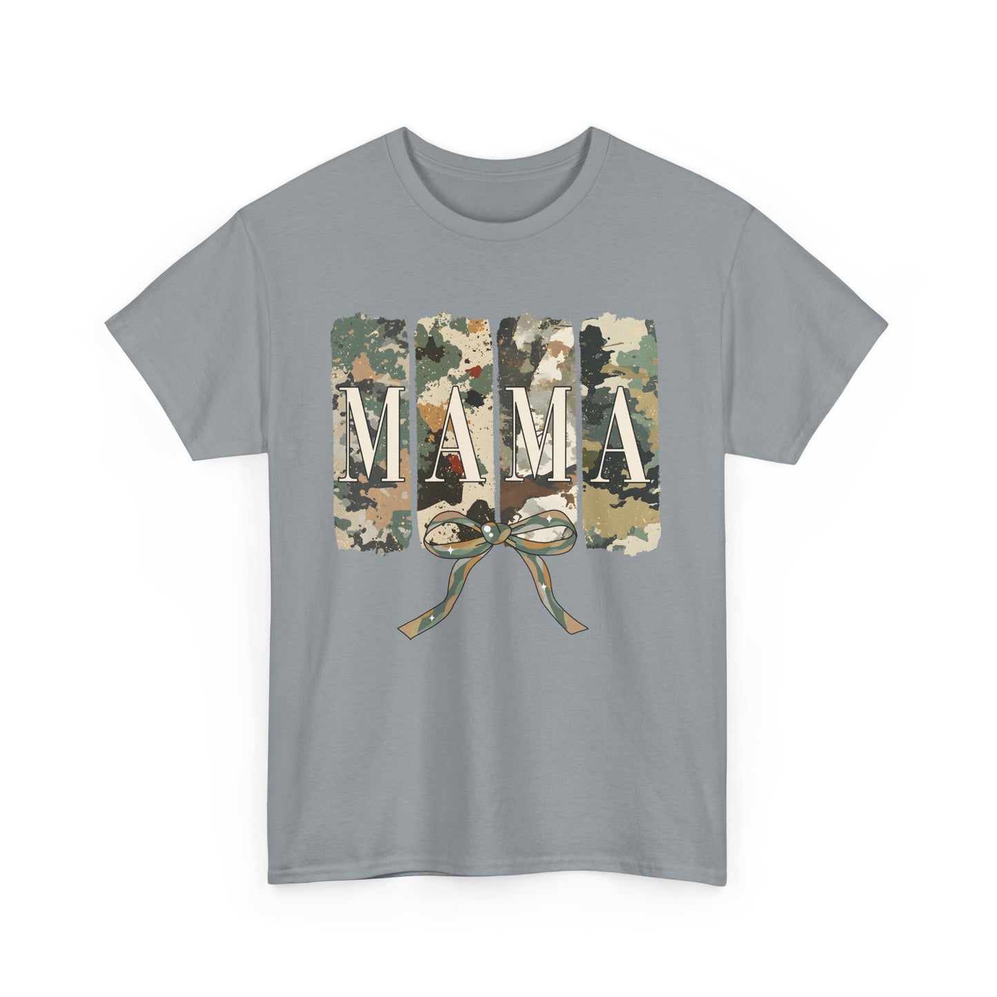 Camo Mama Unisex Heavy Cotton Tee - Perfect Gift for Moms