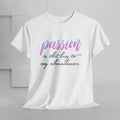 Passion is the Key Unisex Heavy Cotton Tee - Motivational T-Shirt for Inspiration and Abundance - GULLYDESIGN