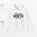 Know Your Worth Inspirational Hoodie - GULLYDESIGN